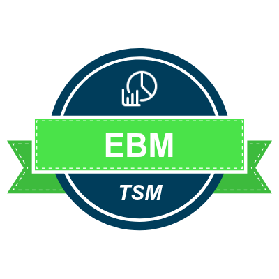 EBM Metrics micro-credential badge